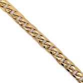 10K Gold Cuban Bracelet (Regular) -7MM - White Carat Diamonds